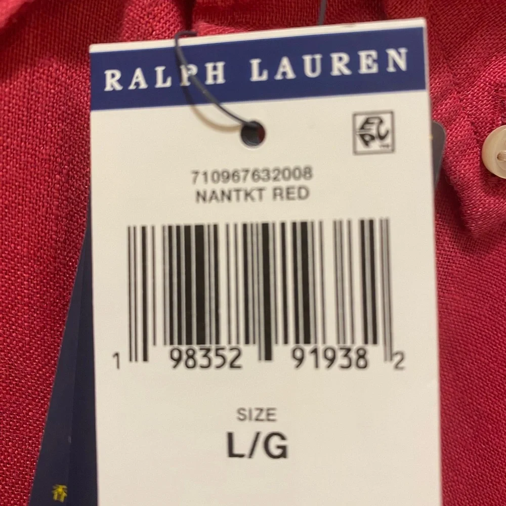 Ralph Lauren Men's linen Casual Shirt - Picture 2 of 2